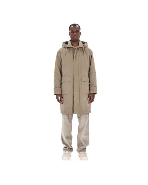 Herno Jassen ,Groen ,Katoen Puffer Parka Sub Zero Line Coat in het Natural voor heren