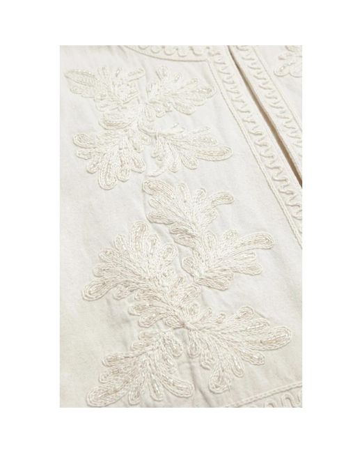Summum Jacket Embroidery in het Natural