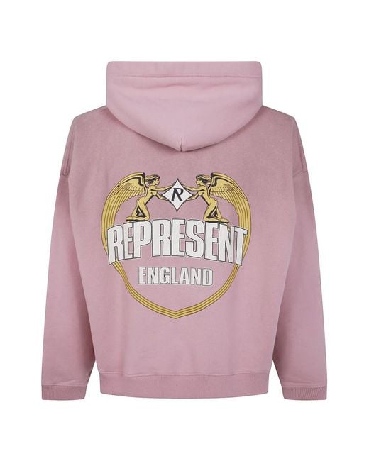 Hoodies Represent de hombre de color Purple