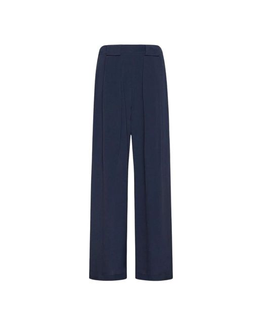 Trousers > wide trousers Momoní en coloris Blue