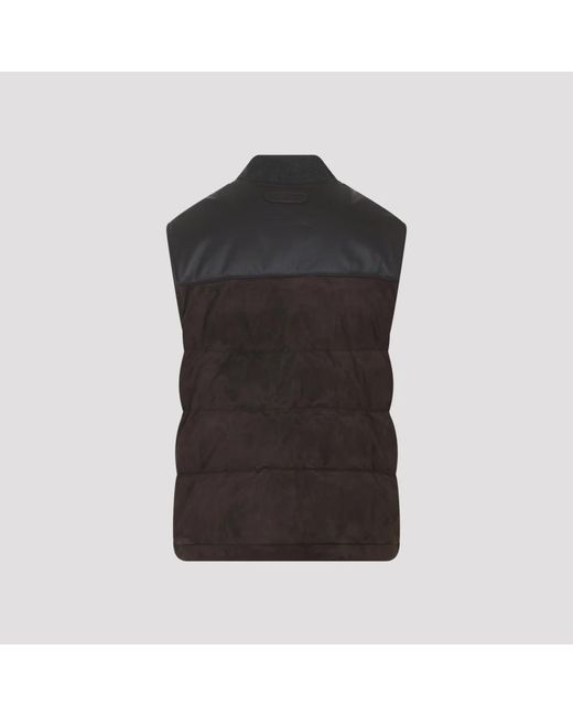 Vests Brioni de hombre de color Black
