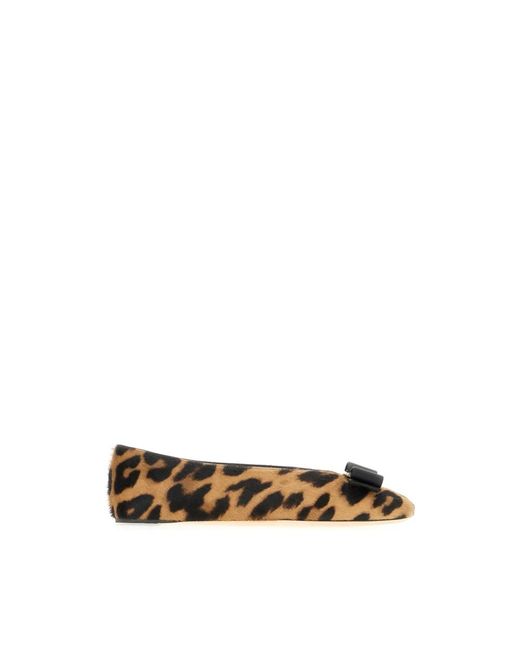 Ferragamo Multicolor Ballerina Shoes