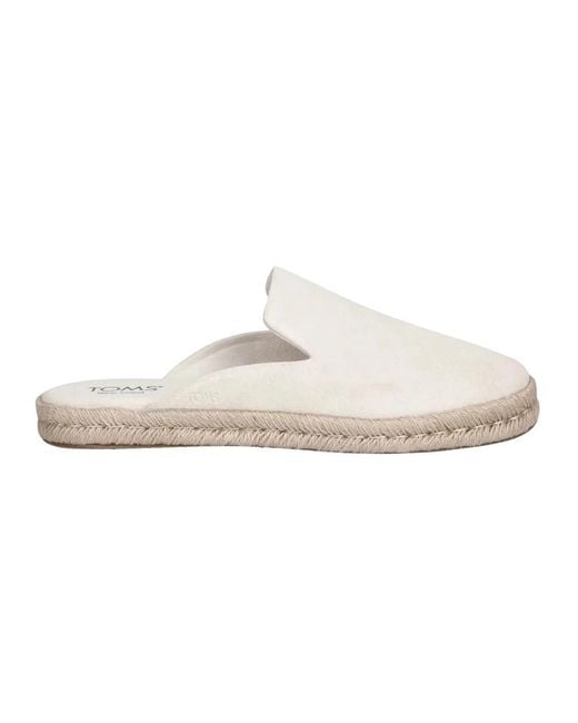 Espadrilles TOMS en coloris White