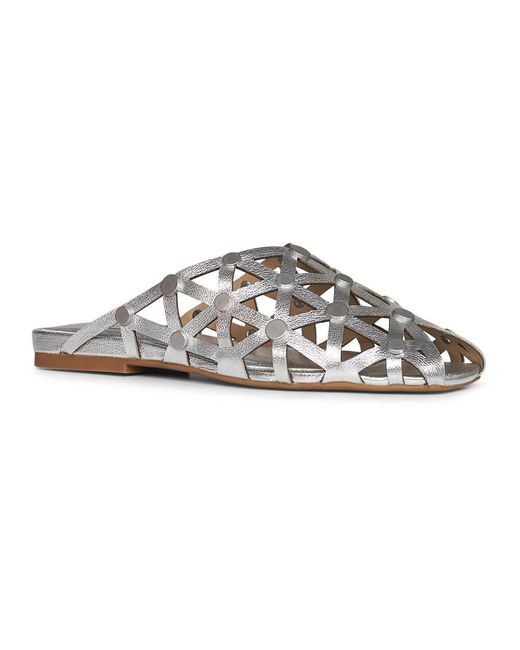 Mules di Ash in Metallic