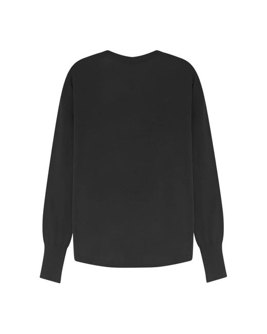 Aspesi Black V-Neck Knitwear