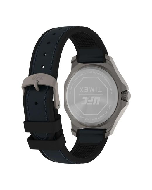 Timex Ufc reveal analoguhr in Black für Herren