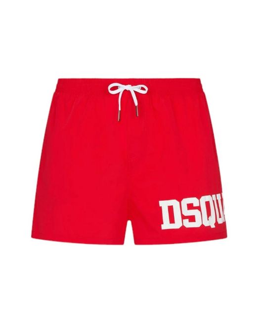 DSquared² Red Beachwear for men