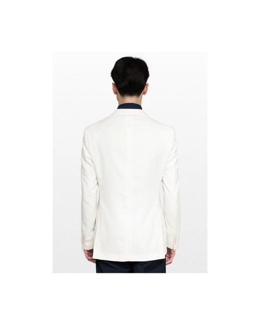 Lubiam Blazers in het White voor heren