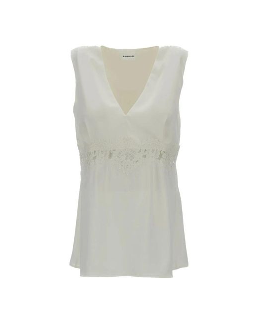 P.A.R.O.S.H. Gray Blouses