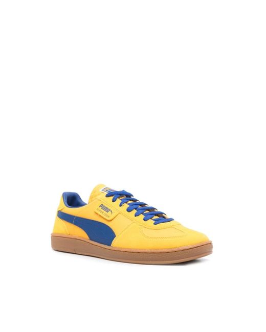 PUMA Yellow Super Team Parma Sneakers for men