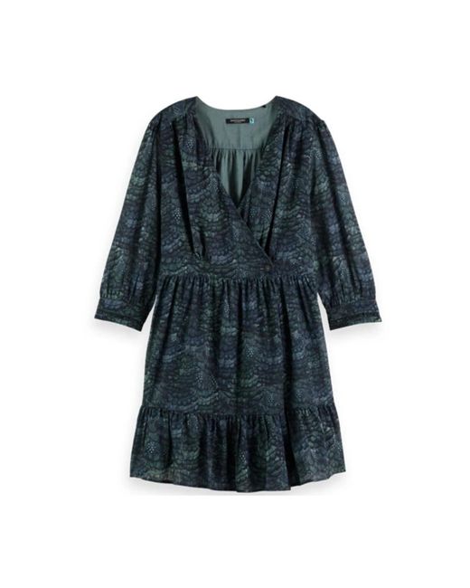 Scotch & Soda Short Dresses in het Blue