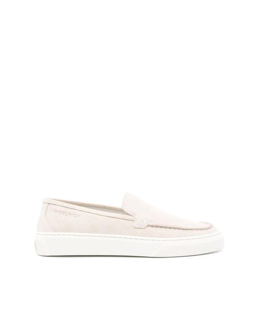 Woolrich White Loafers