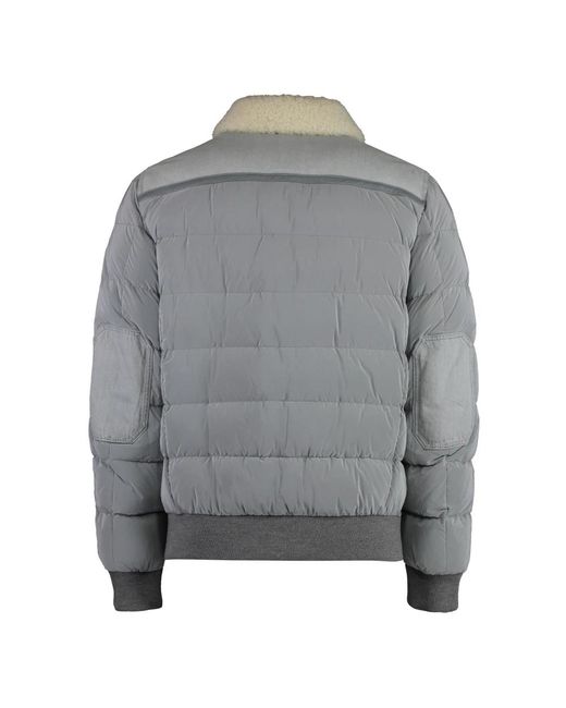 Moorer Down Jackets in het Gray voor heren