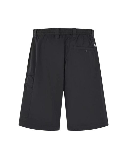 C P Company Black Casual Shorts for men