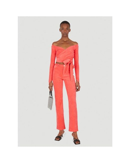 Maisie Wilen Red Blouses