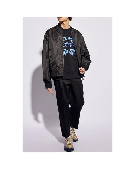Versace Jeans Couture Blue Sweatshirts for men