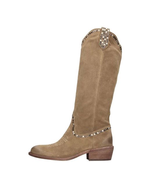 Ash Brown Stiefel Braun