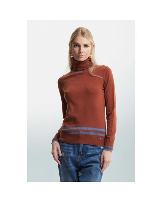 Kocca Turtlenecks in het Brown
