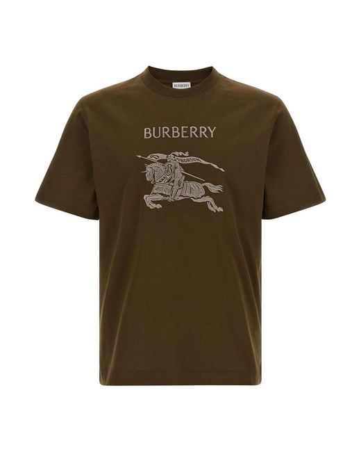 Burberry Green T-Shirts for men