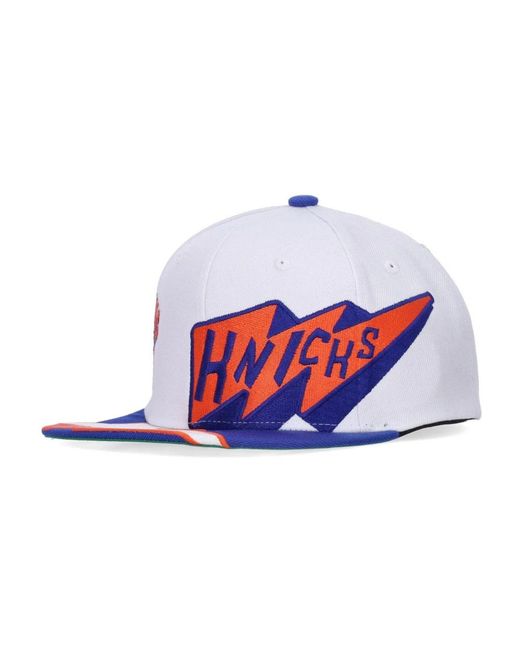 Mitchell & Ness Accessoires ,Wit ,Nba Fast Times Snapback Cap in het White voor heren
