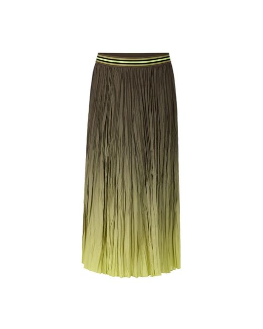 Marc Cain Green Midi Skirts