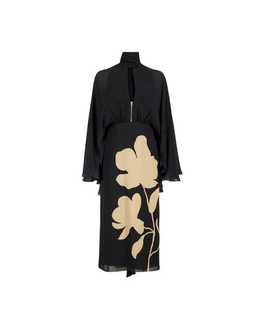 Johanna Ortiz Black Midi Dresses