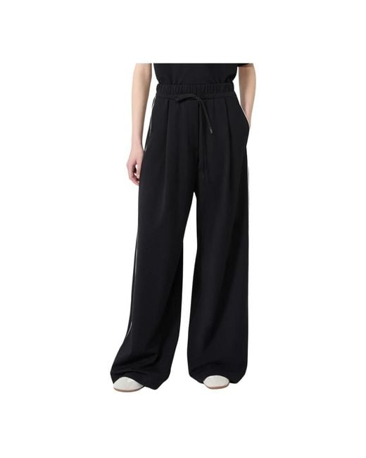 Weekend by Maxmara Black Wide Trousers