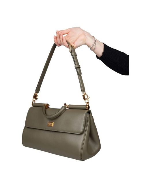 Dolce & Gabbana Green Handbags