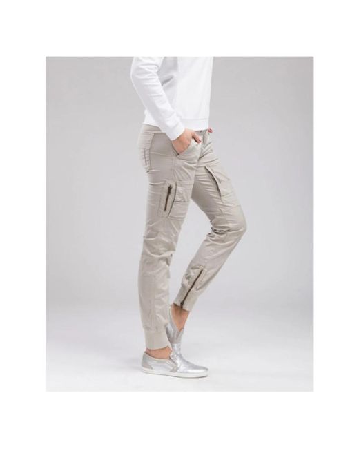 Aeronautica Militare Slim-fit trousers in Gray für Herren