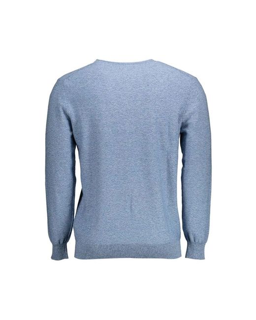 Gant Hellblaue Baumwoll Herren Pullover in Blue für Herren