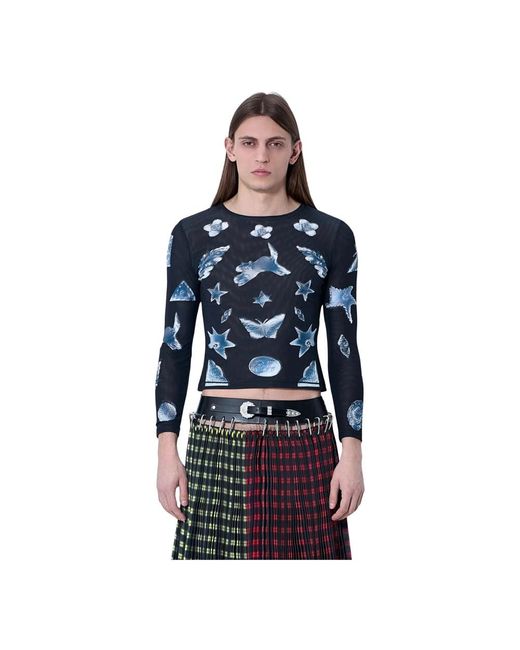 Long Sleeve Tops di Chopova Lowena in Blue da Uomo