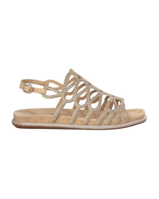 Flat Sandals Alma En Pena. en coloris White