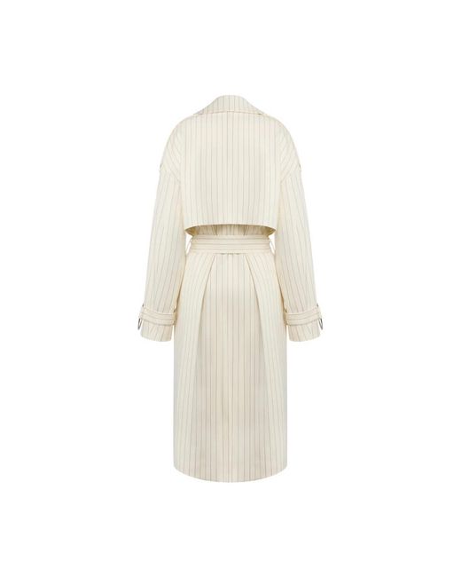 Dondup White Trench Coats