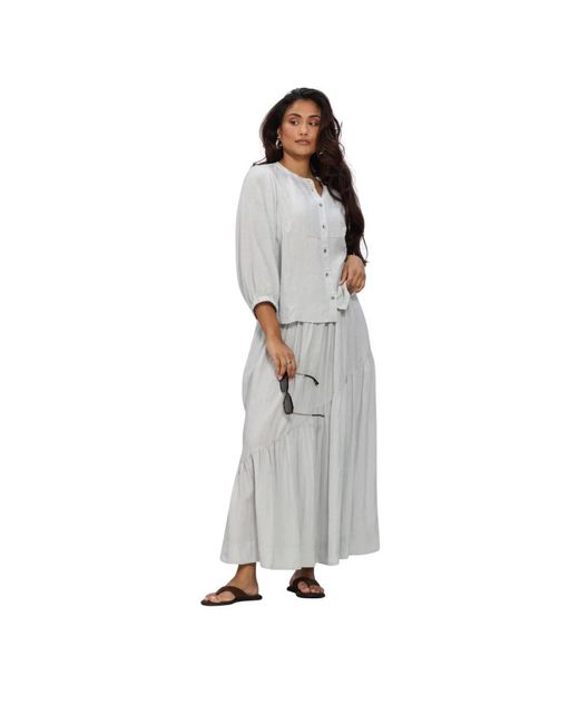 RUBY TUESDAY Illiez Blouse in het Gray