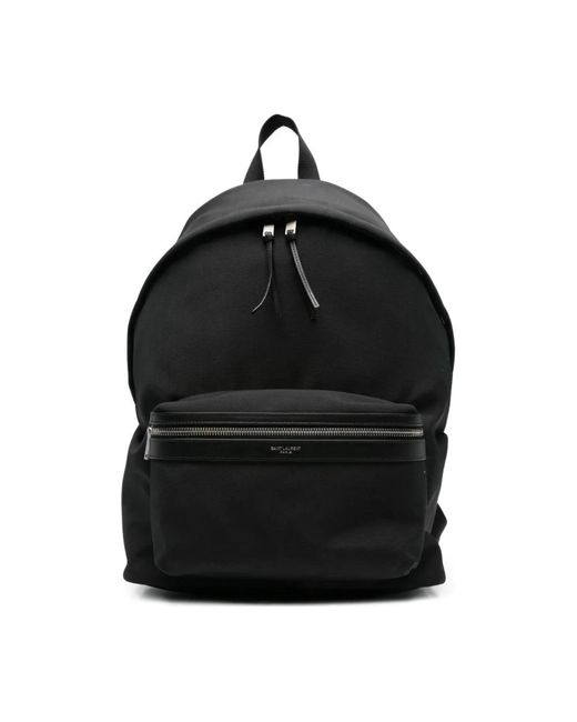 Saint Laurent Black Backpacks for men