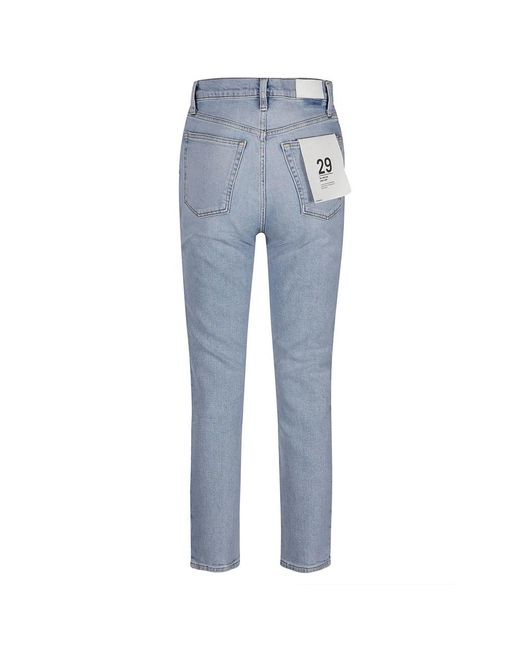 Re/done Blue Slim-Fit Jeans