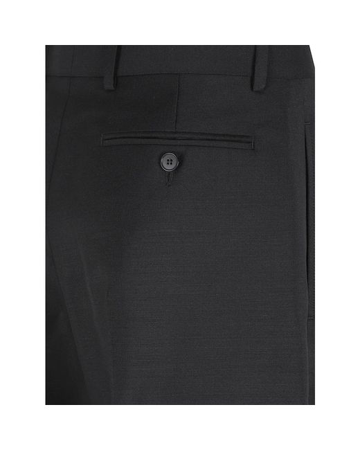 Givenchy Black Cropped Trousers