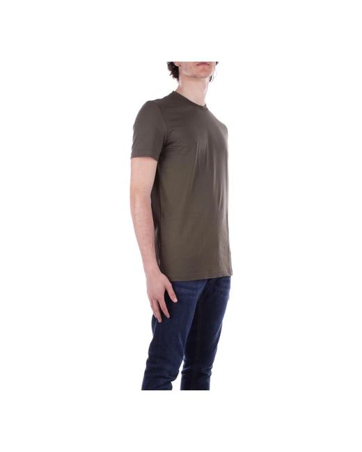 DSquared² Grünes logo-seiten-t-shirt in Gray für Herren