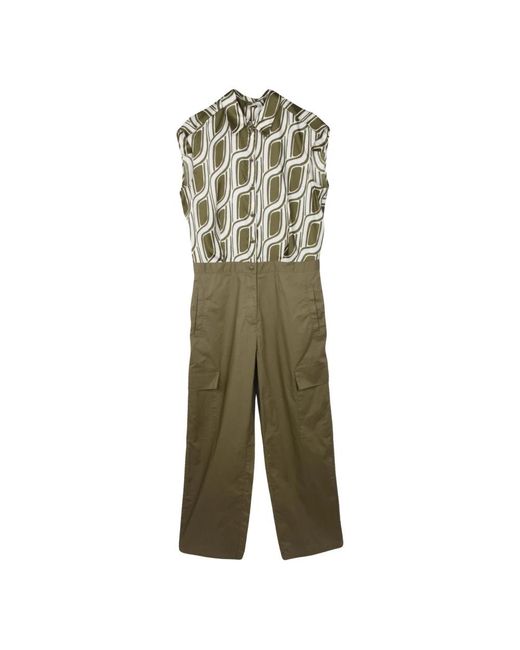 Liu Jo Green Jumpsuits