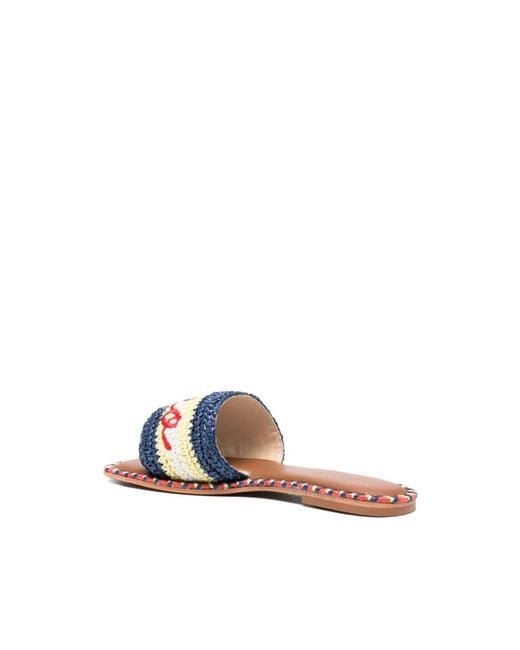 Giada Benincasa Blue Sliders