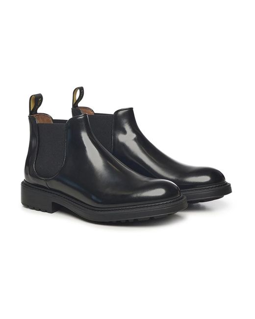 Doucal's Black Chelsea Boots for men