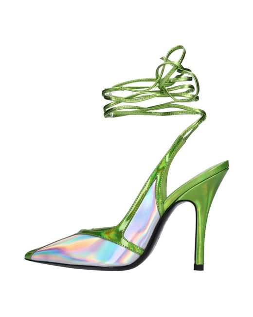 The Attico Green With Heel
