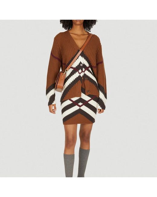 Knitwear > cardigans Burberry en coloris Brown