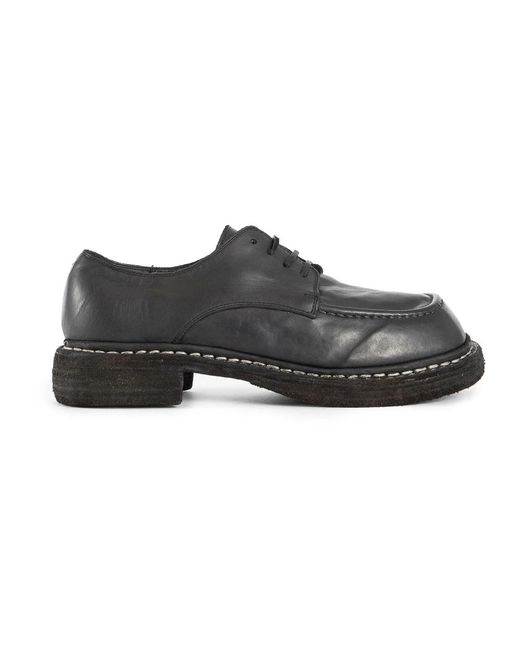 Guidi Schoenen ,Zwart ,Leer 1032Z in het Black
