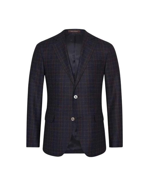 Oscar Jacobson Blue Blazers for men