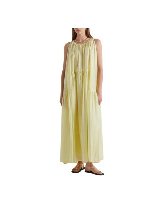 MEIMEIJ Yellow Maxi Dresses