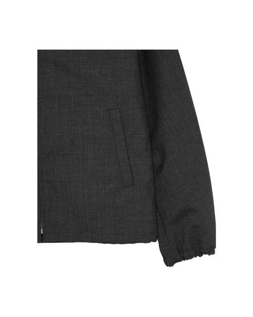 Auralee Black Bomber Jackets for men