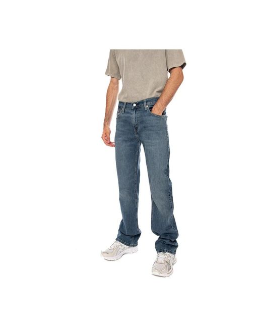 Levi's 527 Slim Bootcut in het Blue voor heren