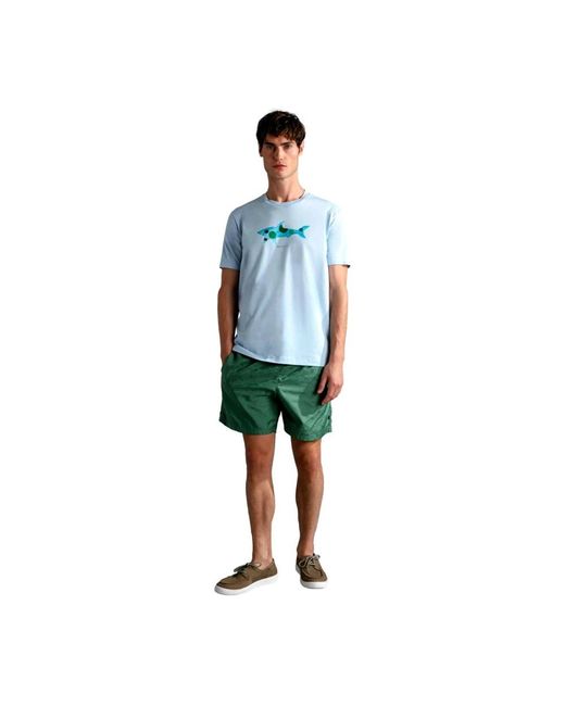 Paul & Shark Green Beachwear for men