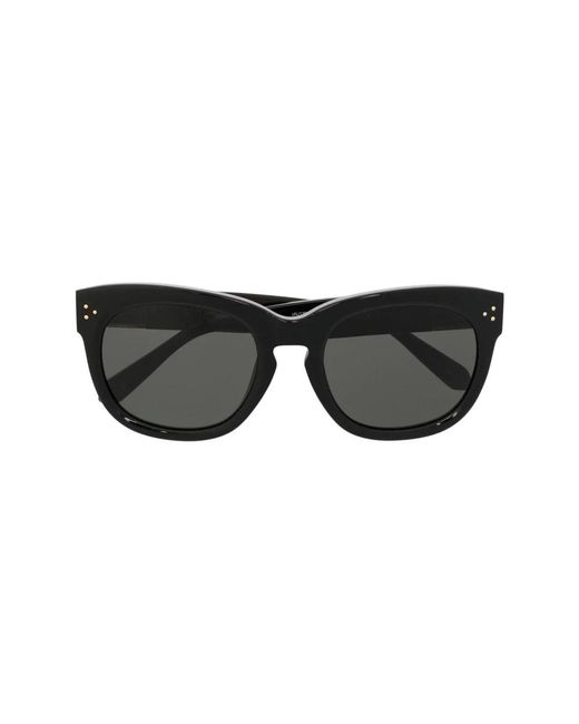 Linda Farrow Black Sunglasses